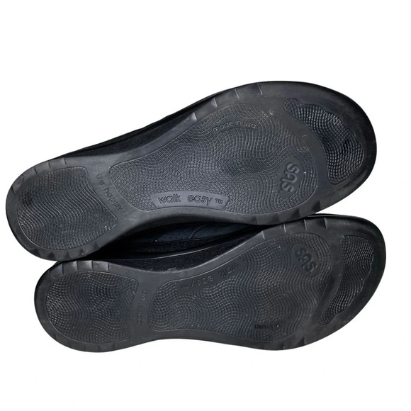 SAS Walk Easy Nero/Nubuck Leather Walking Shoes Size 10 - Picture 11 of 11